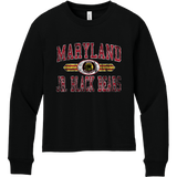 MD Jr. Black Bears Youth 6-Ounce Heavyweight Long Sleeve Tee