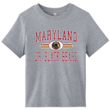 MD Jr. Black Bears Women's 6-Ounce Heavyweight Tee
